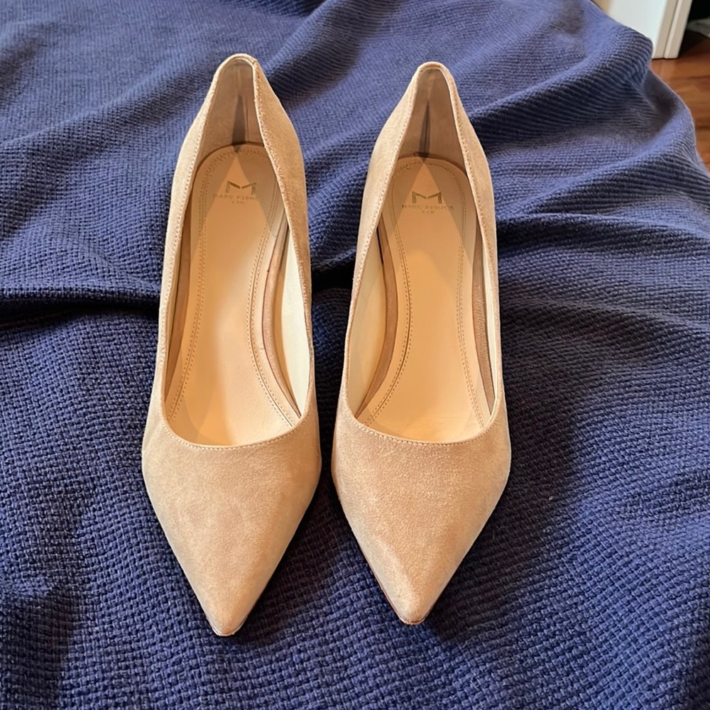 Marc Fisher block heels pump